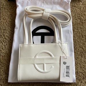 White Small Telfar Bag